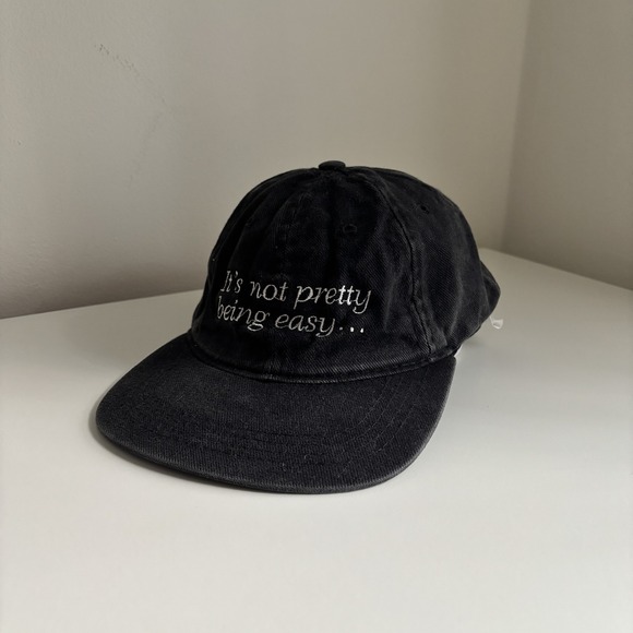 Headmaster Hat Cap Snap Back Embroidered Slogan It's Not Pretty Being Easy - Picture 3 of 8